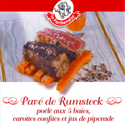 pave rumsteack parthenaise